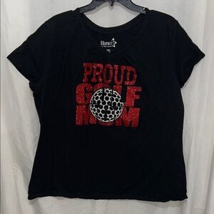 Hanes Proud Golf Mom Tee